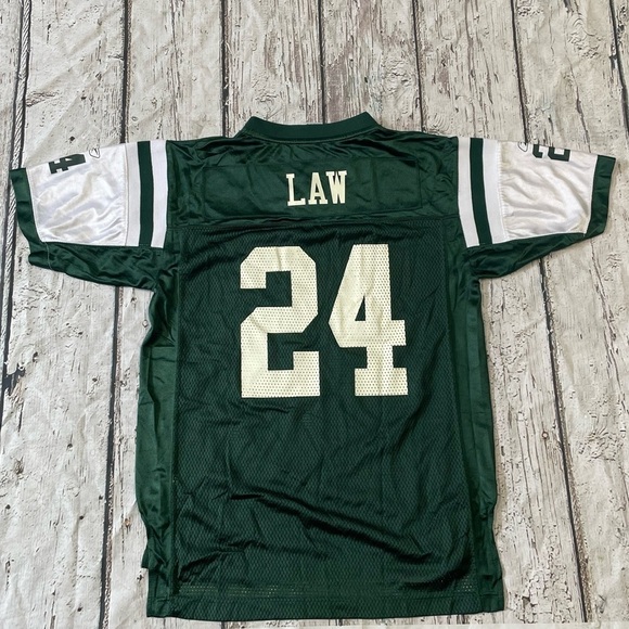Kids Boys Ty Law New York Jets Reebok NFL Football Jersey - Picture 2 of 5